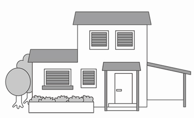 ３ヶ月以上居住しない場合や別荘等の用途に使用していた場合